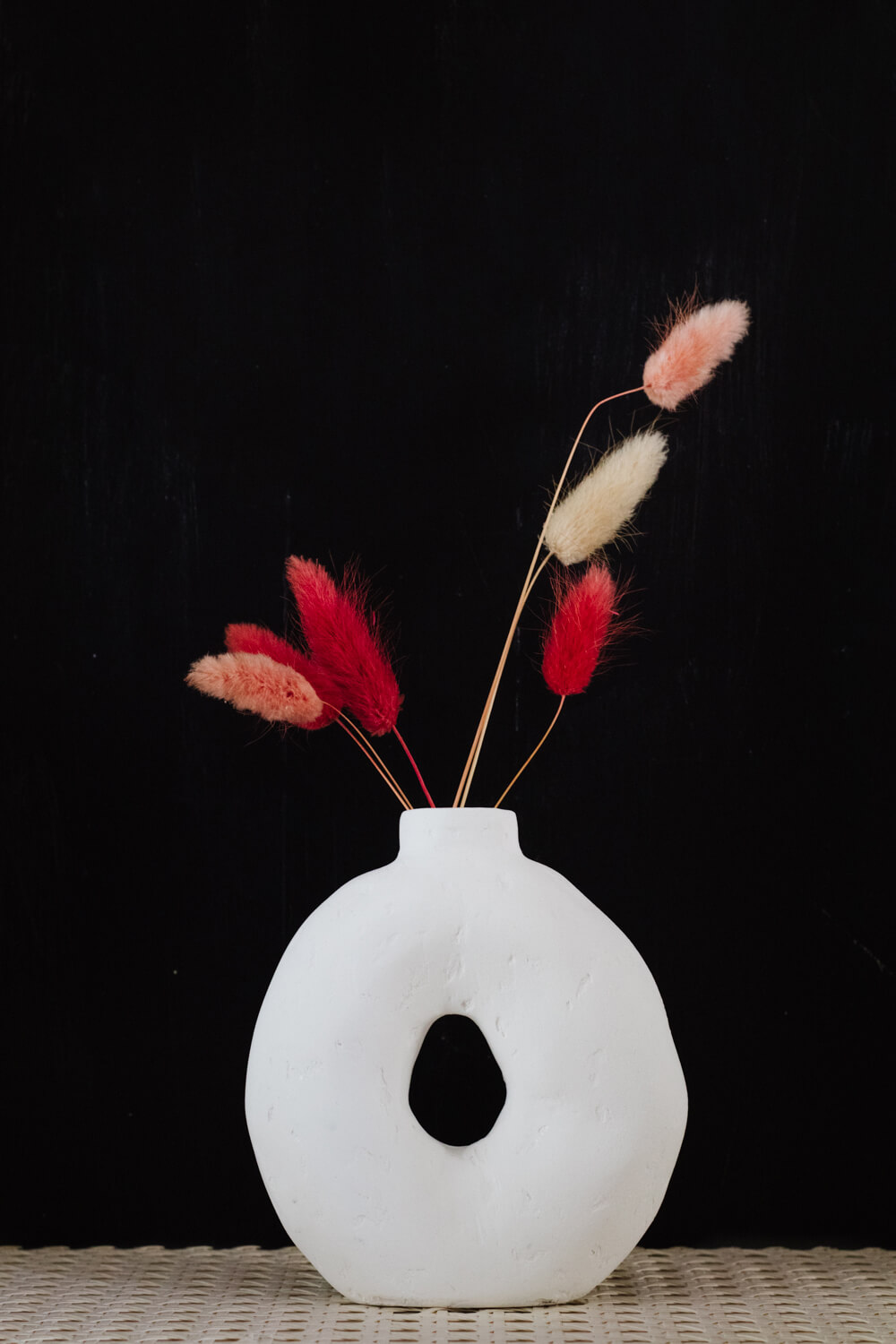 How to Make a Modern Circle Vase with Paper Mache Clay