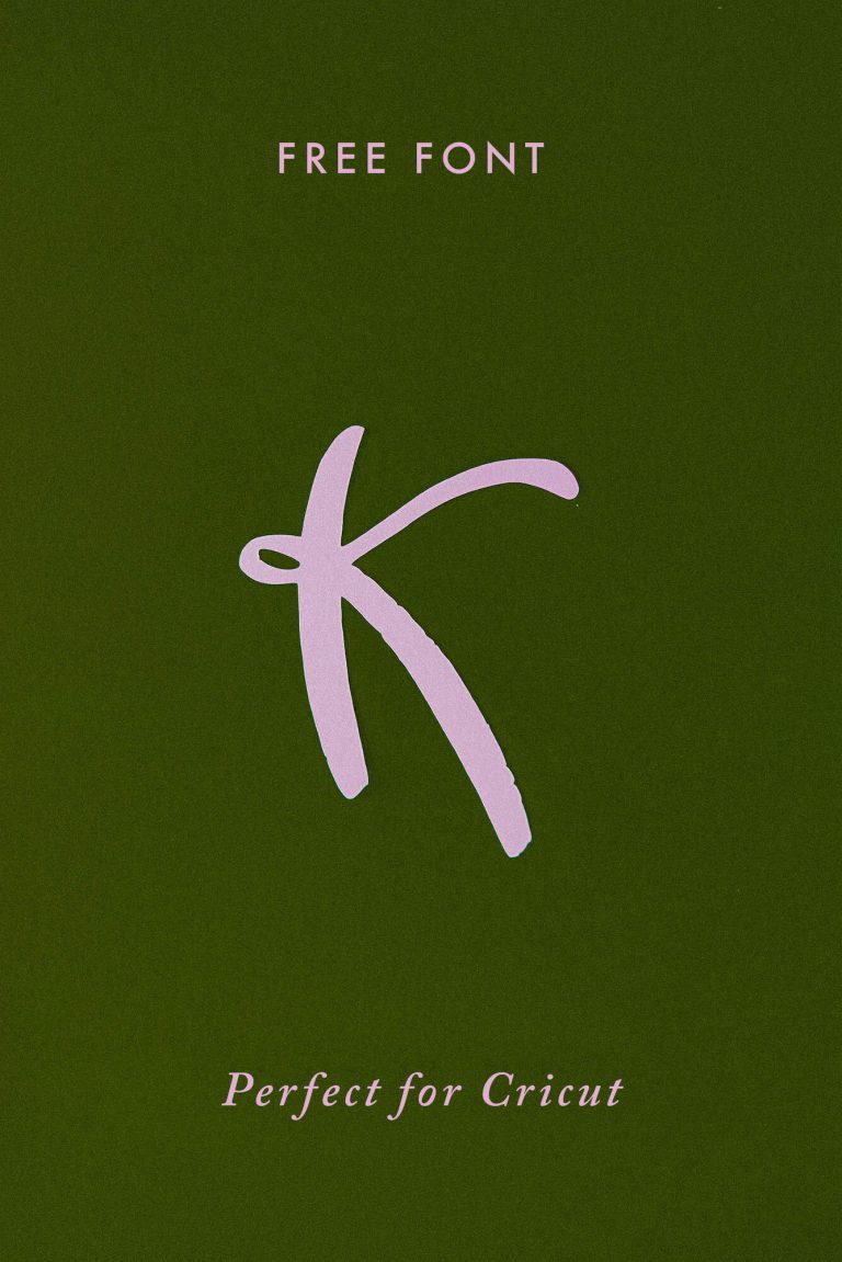 The Best Free Downloadable Fonts for Cricut - Gilded Stork